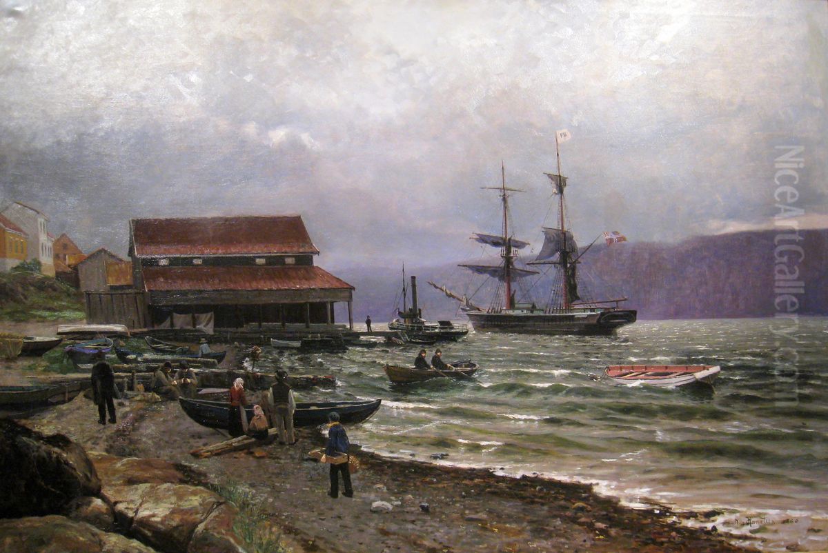 From Drobak Oil Painting by Nils Hansteen