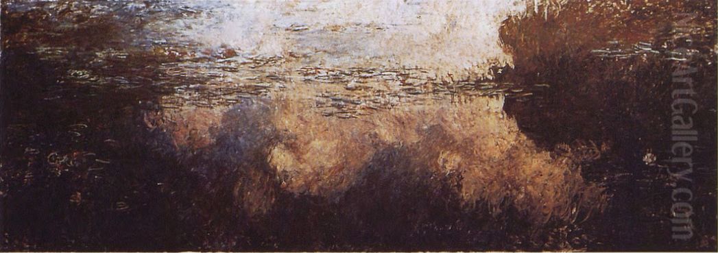 Water-Lily Pond Oil Painting by Claude Oscar Monet