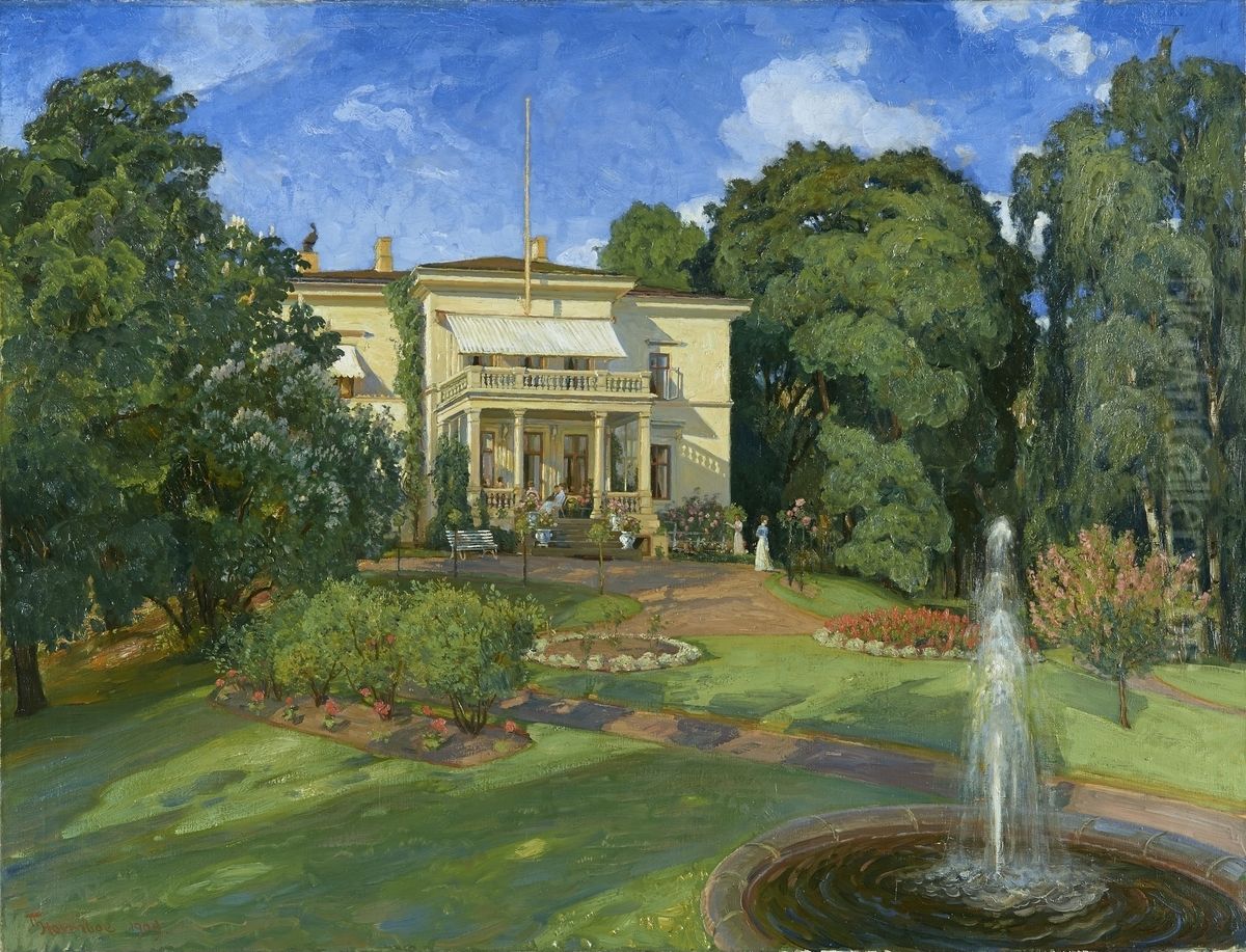 Lokken Soholm Oil Painting by Thorolf Holmboe