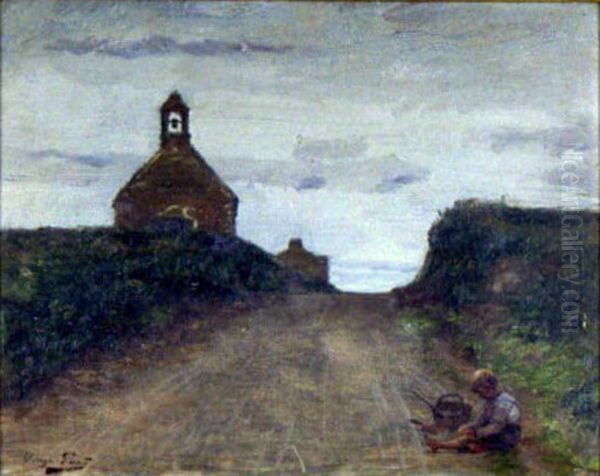 Untitled Oil Painting by Jose Julio de Sousa Pinto