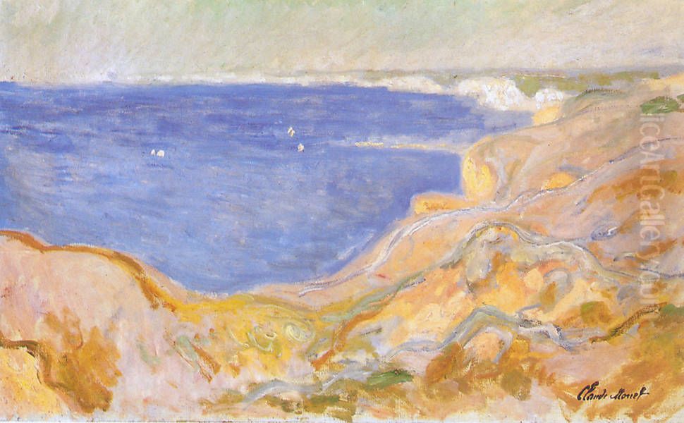 Seascape Oil Painting by Claude Oscar Monet