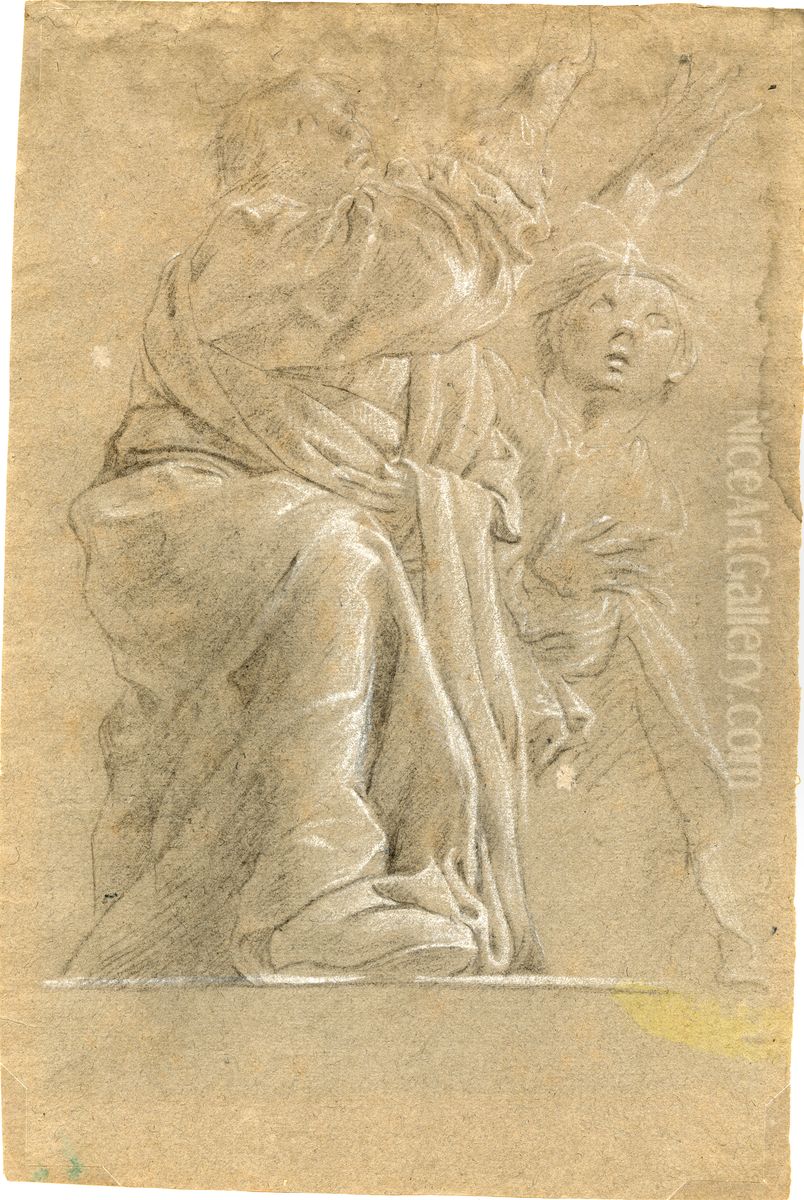 Study. Oil Painting by unknown