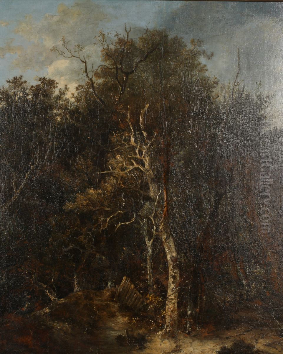 The Edge of the Forest. Oil Painting by John Crome