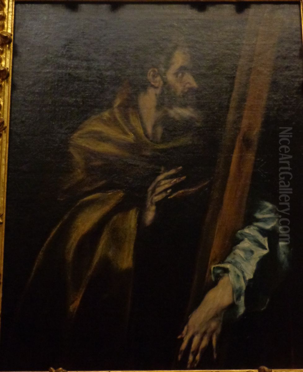 Saint Philip Oil Painting by El Greco