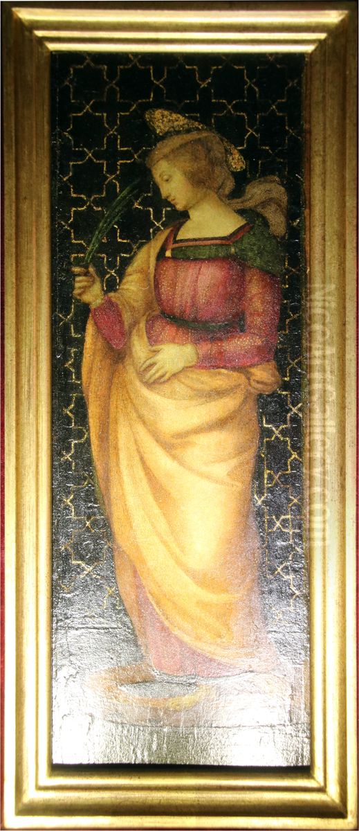 Santa Caterina d'Alessandria Oil Painting by Raphael