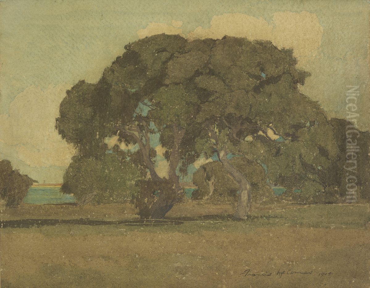 Oaks of Monterey, California Oil Painting by Francis McComas