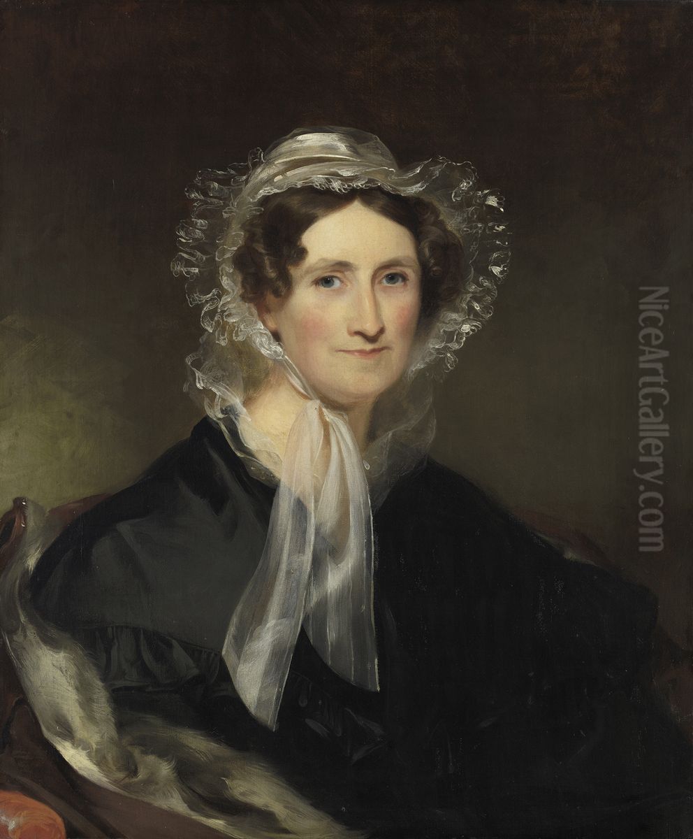 Isabella Tod Stewart Oil Painting by Thomas Sully