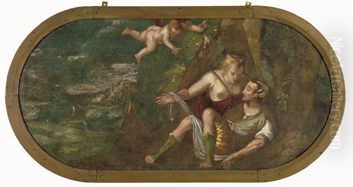 The Death of Adonis Oil Painting by Paolo Veronese (Caliari)