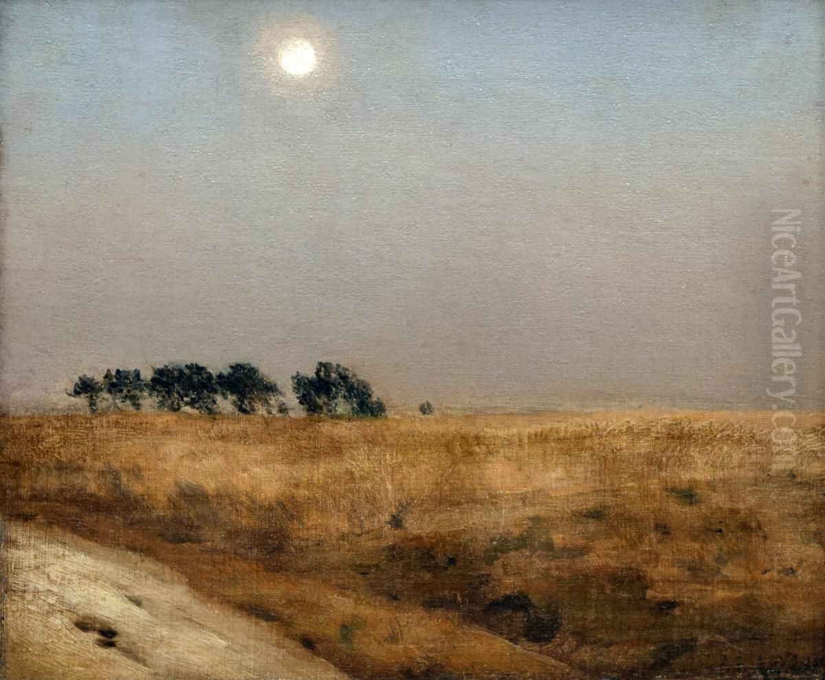 Twilight Oil Painting by Jean-Charles Cazin