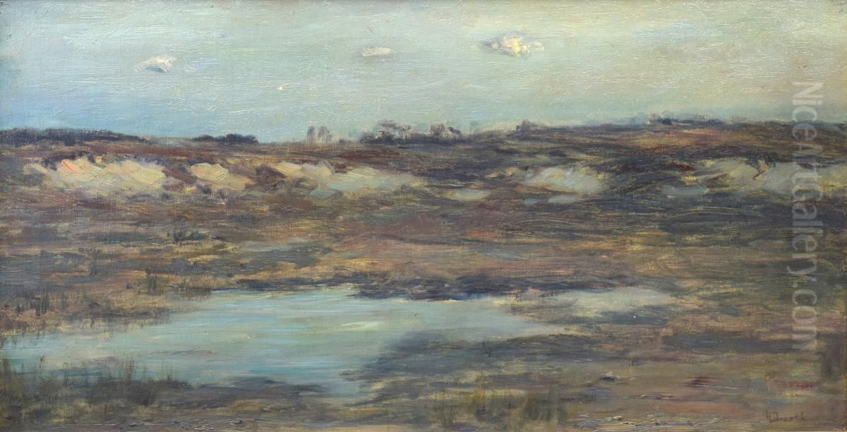 Sand Dunes, Wastelands Oil Painting by Henry Golden Dearth