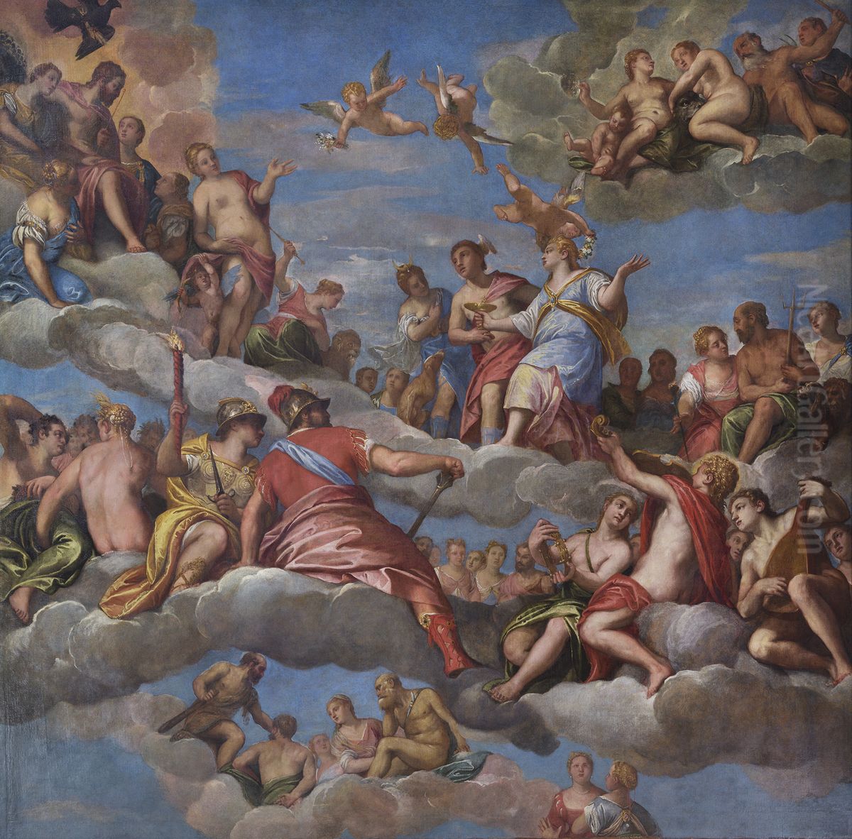 The Coronation of Hebe Oil Painting by Paolo Veronese (Caliari)