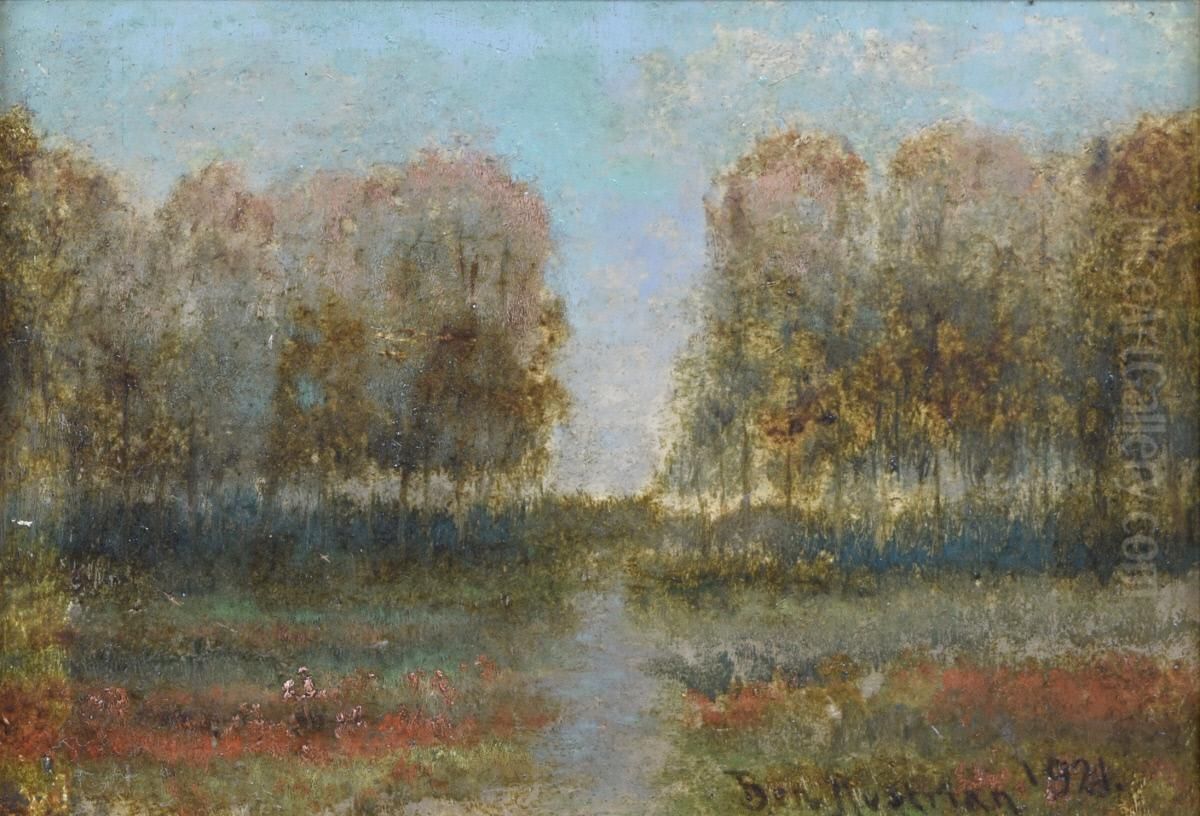 Landscape Oil Painting by Ben Austrian
