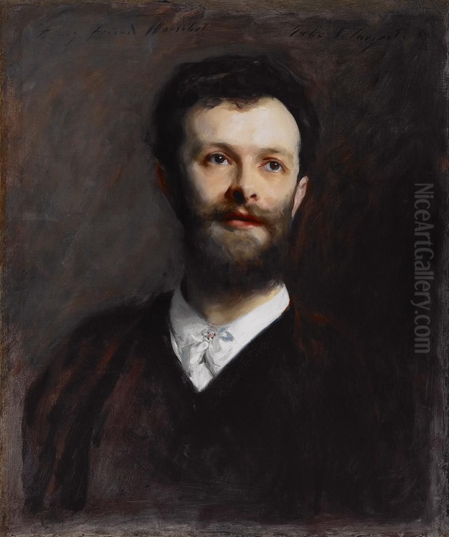 Portrait of George Henschel Oil Painting by John Singer Sargent