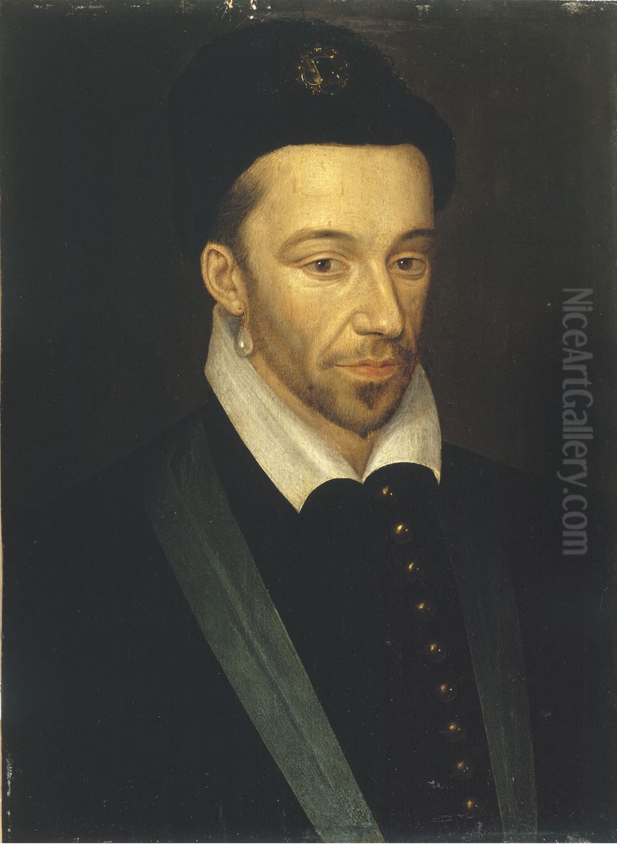 Portrait d'Henri III (1551-1589), roi de France Oil Painting by Francois, the Elder Quesnel