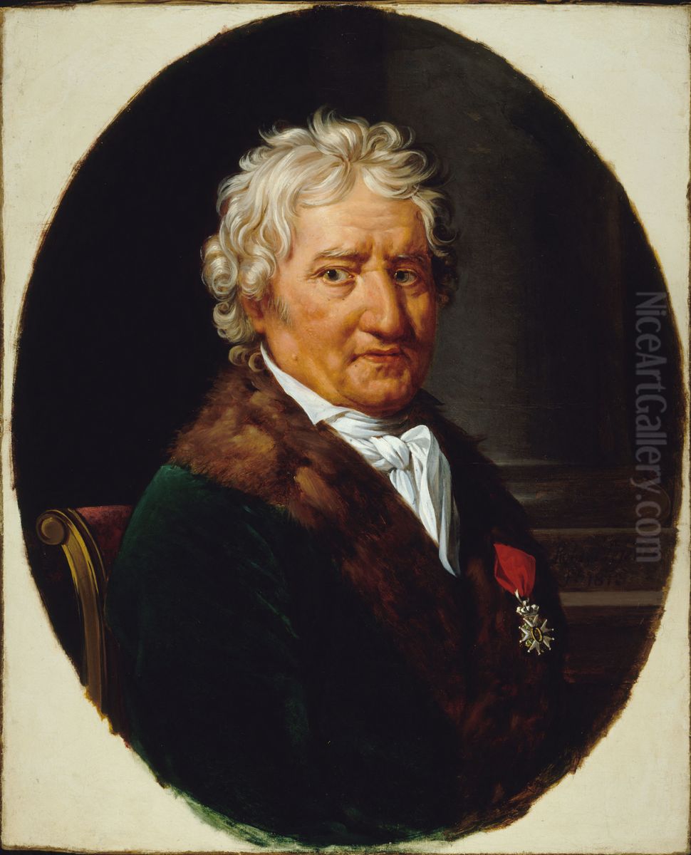 Portrait de Pierre-Alexandre Monsigny (1729-1817), compositeur Oil Painting by Robert Lefevre