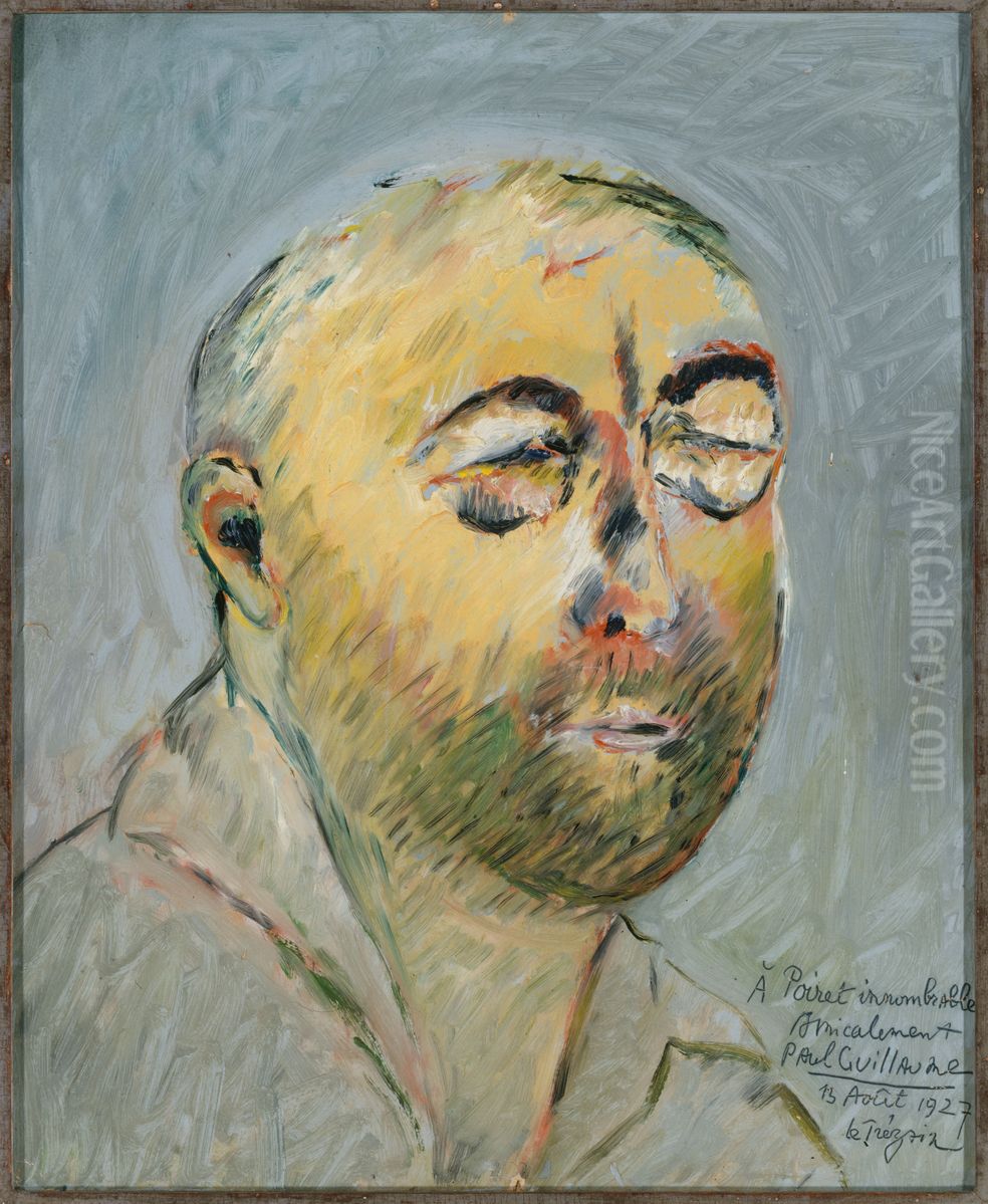 Paul Poiret (1879-1944), couturier Oil Painting by Paul Guillaume