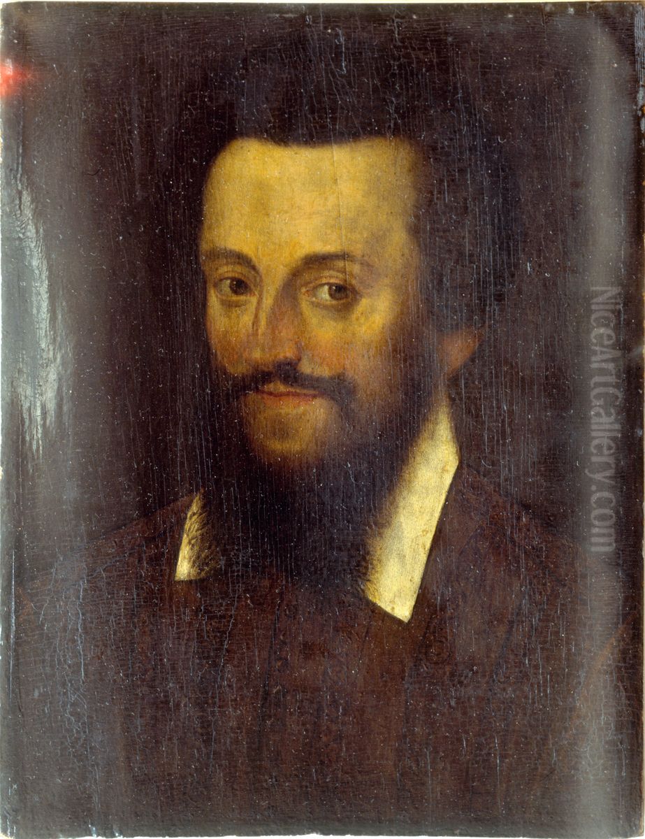 Portrait presume de Nompar de Caumont, duc de La Force (1582-1678) Oil Painting by Francois, the Elder Quesnel