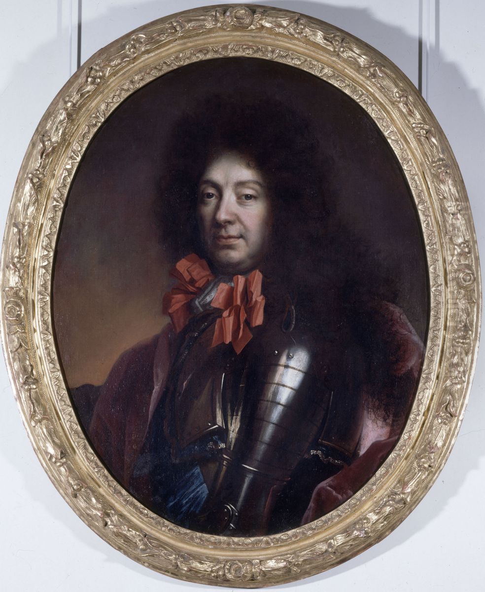 Portrait de Francois-Adhemar de Monteil, comte de Grignan (1629-1714) Oil Painting by Nicolas de Largilliere