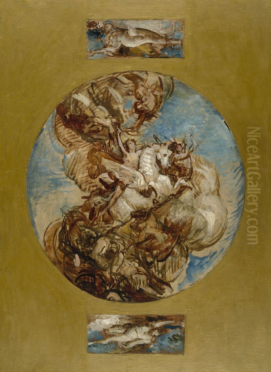 The glorification of Art Oil Painting by Leon Bonnat