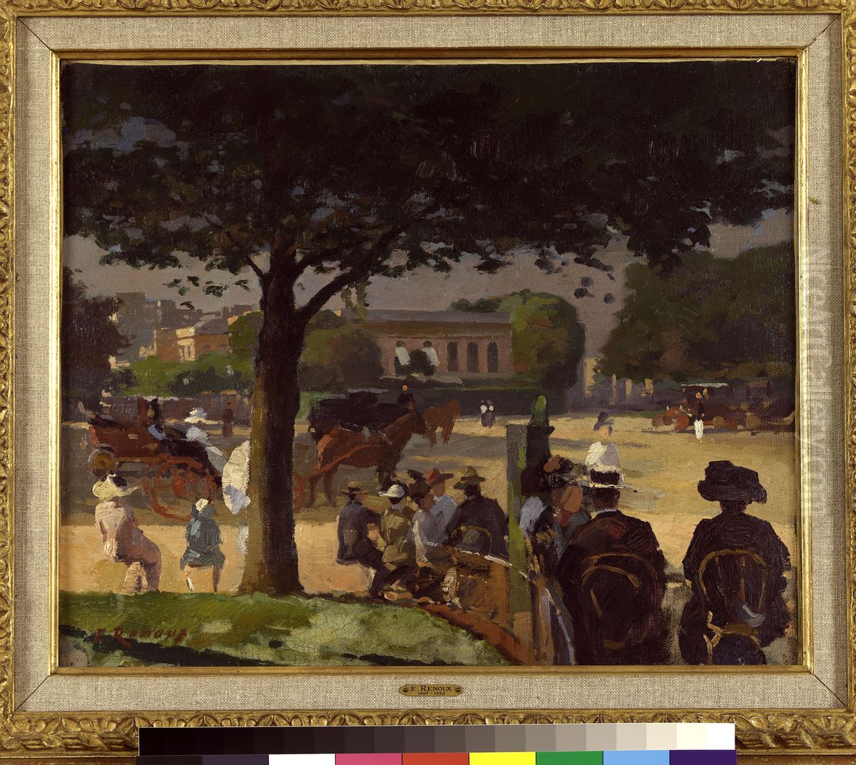 Le Palais Rose Oil Painting by Jules Ernest Renoux