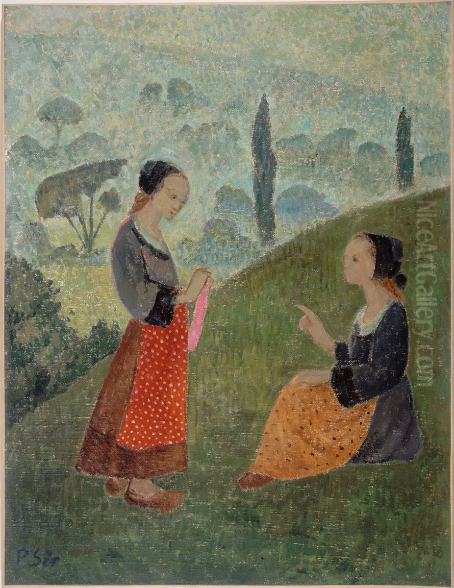 Brumes du matin Oil Painting by Paul Serusier