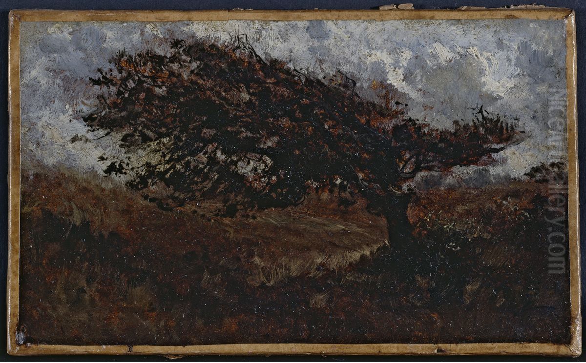 Le coup de vent Oil Painting by Felix Ziem