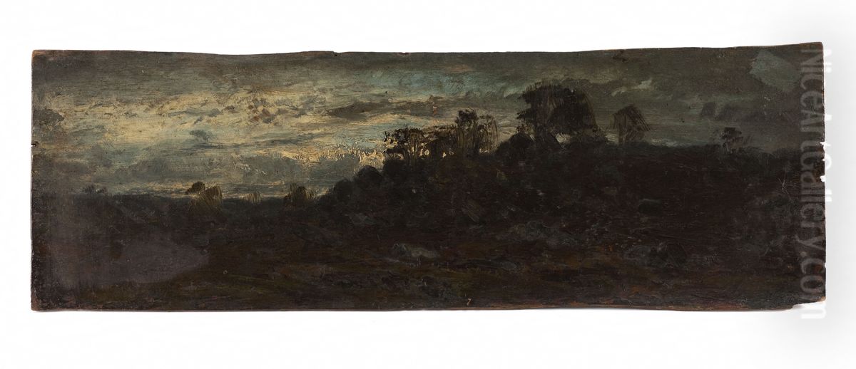 Barbizon, le soir Oil Painting by Felix Ziem