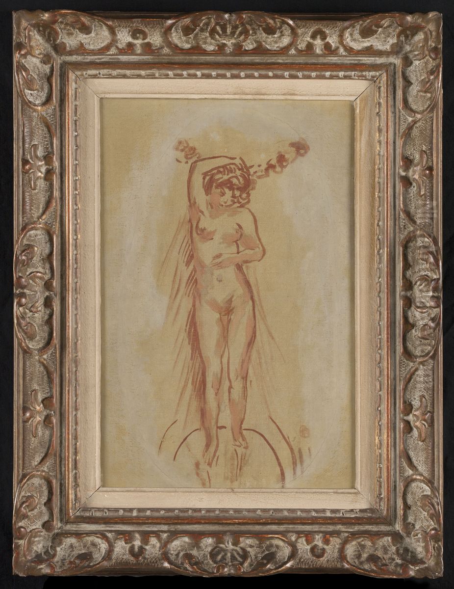 Nu de face Oil Painting by Pierre Bonnard