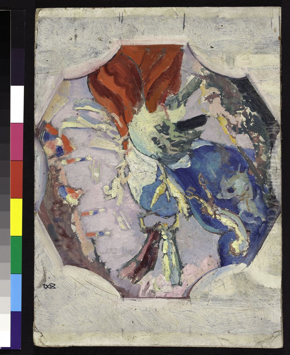 La Victoire, esquisse pour la coupole Dutuit, Petit Palais, 1er projet Oil Painting by Maurice Denis