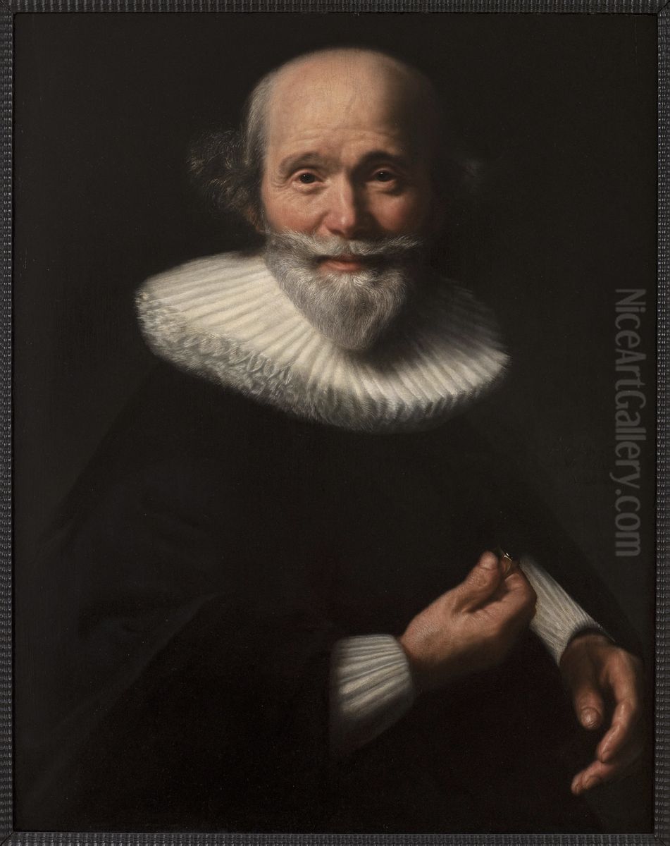 Portrait d'homme Oil Painting by Abraham de Vries