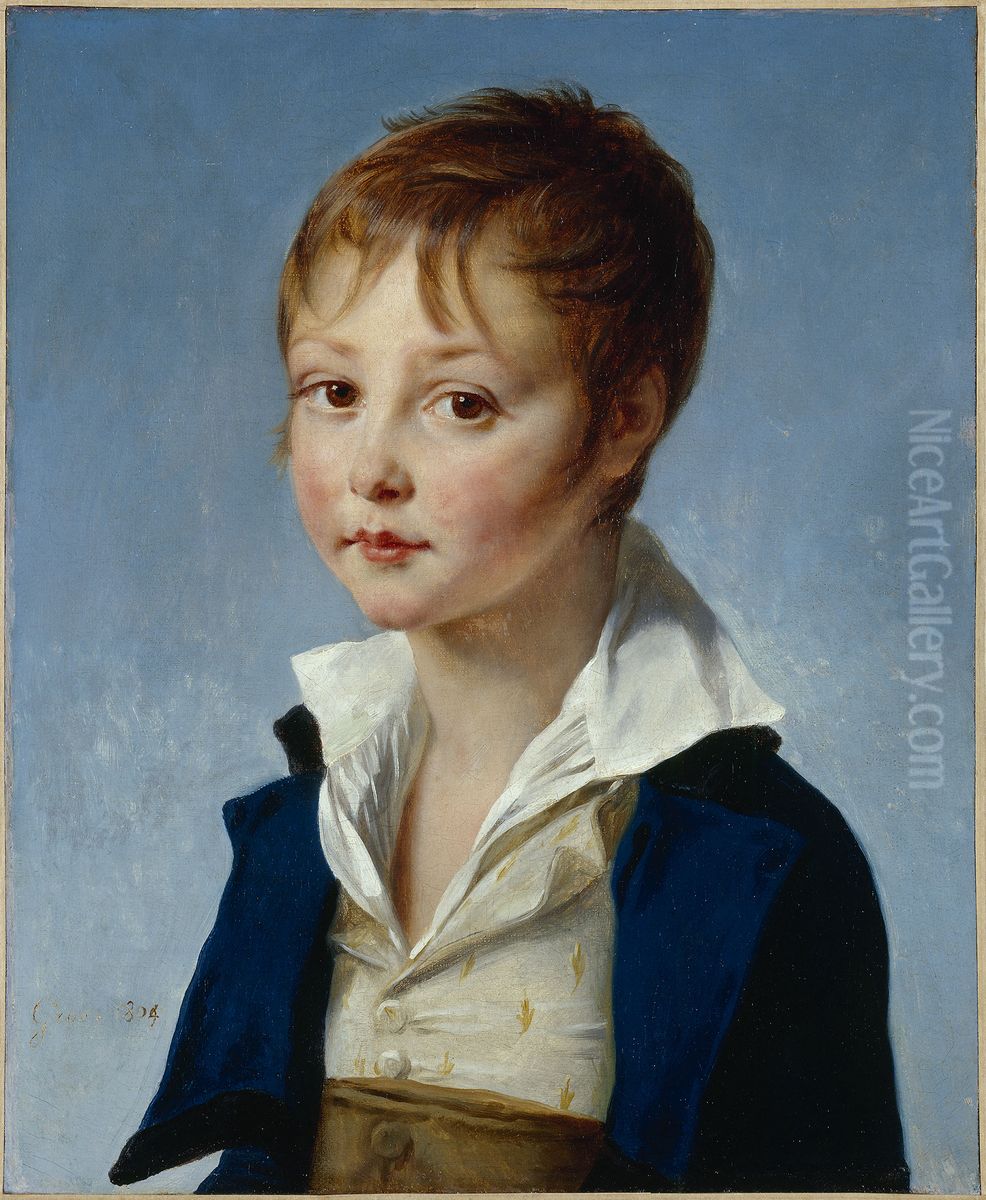 Portrait de Jacques Amalric Oil Painting by Antoine-Jean Gros