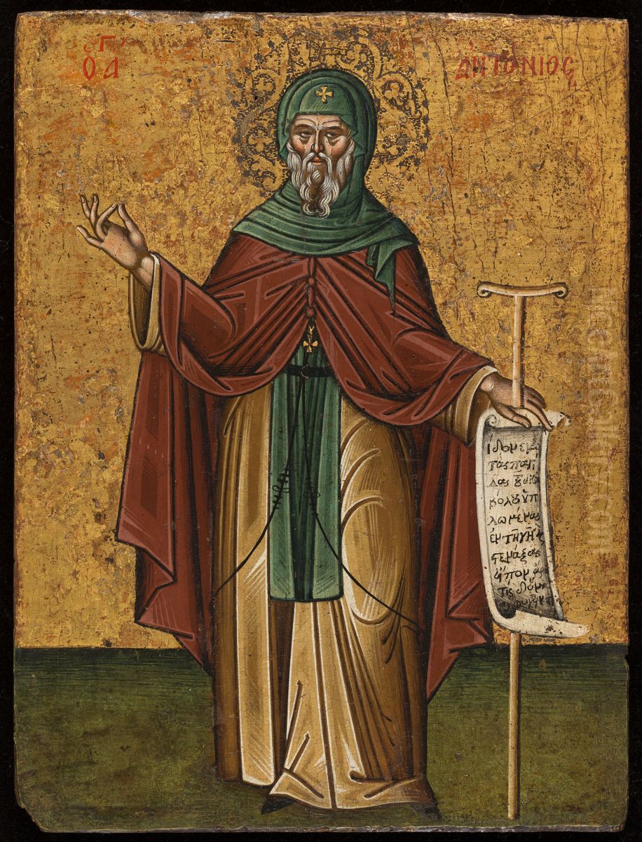 Saint Antoine Oil Painting by Crete