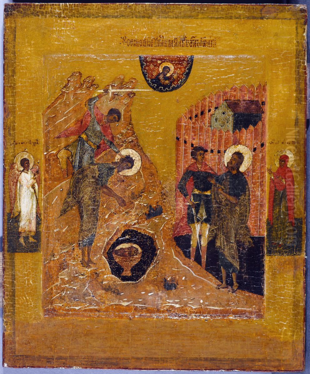 Decollation de saint Jean-Baptiste Oil Painting by Moscow