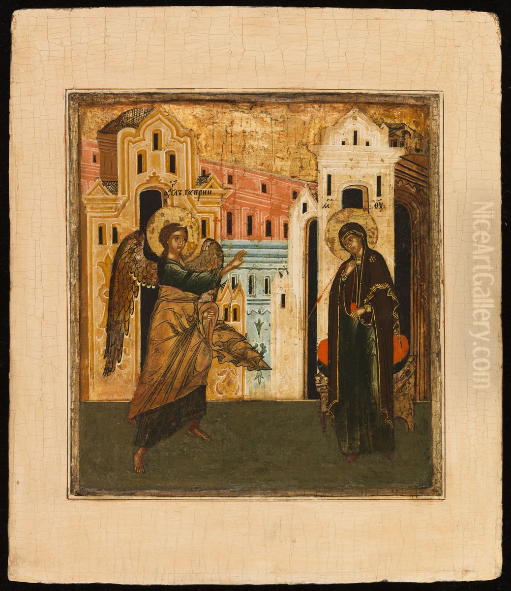 L'Annonciation Oil Painting by Veliky Novgorod
