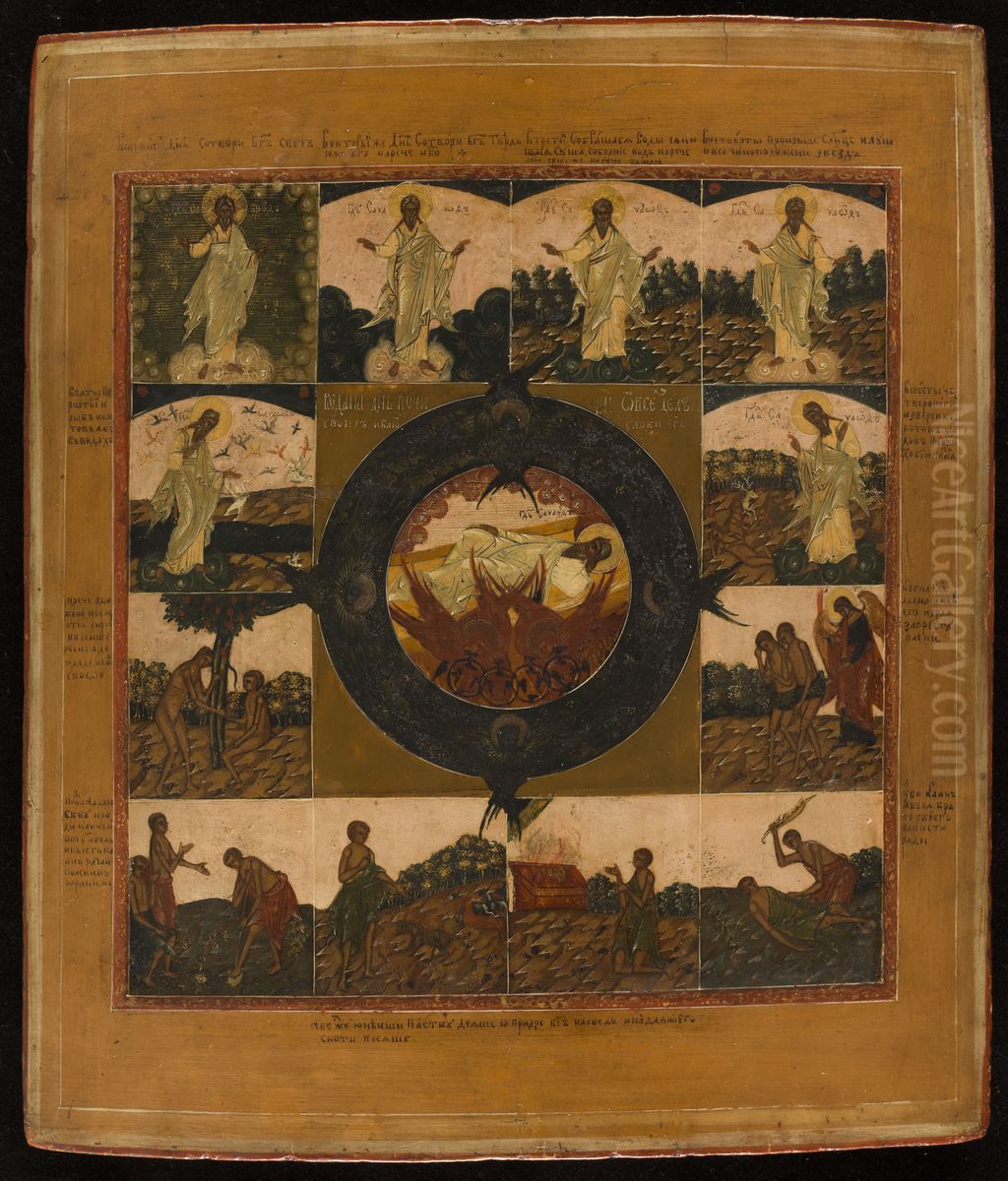 La Creation du Monde Oil Painting by Russia