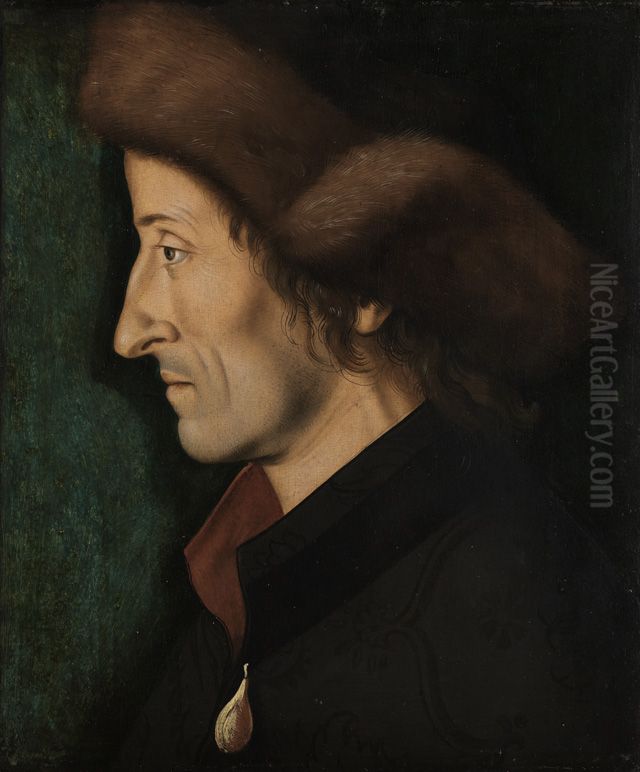 Portrait of Sebastian Brant Oil Painting by Hans Burgkmair the elder