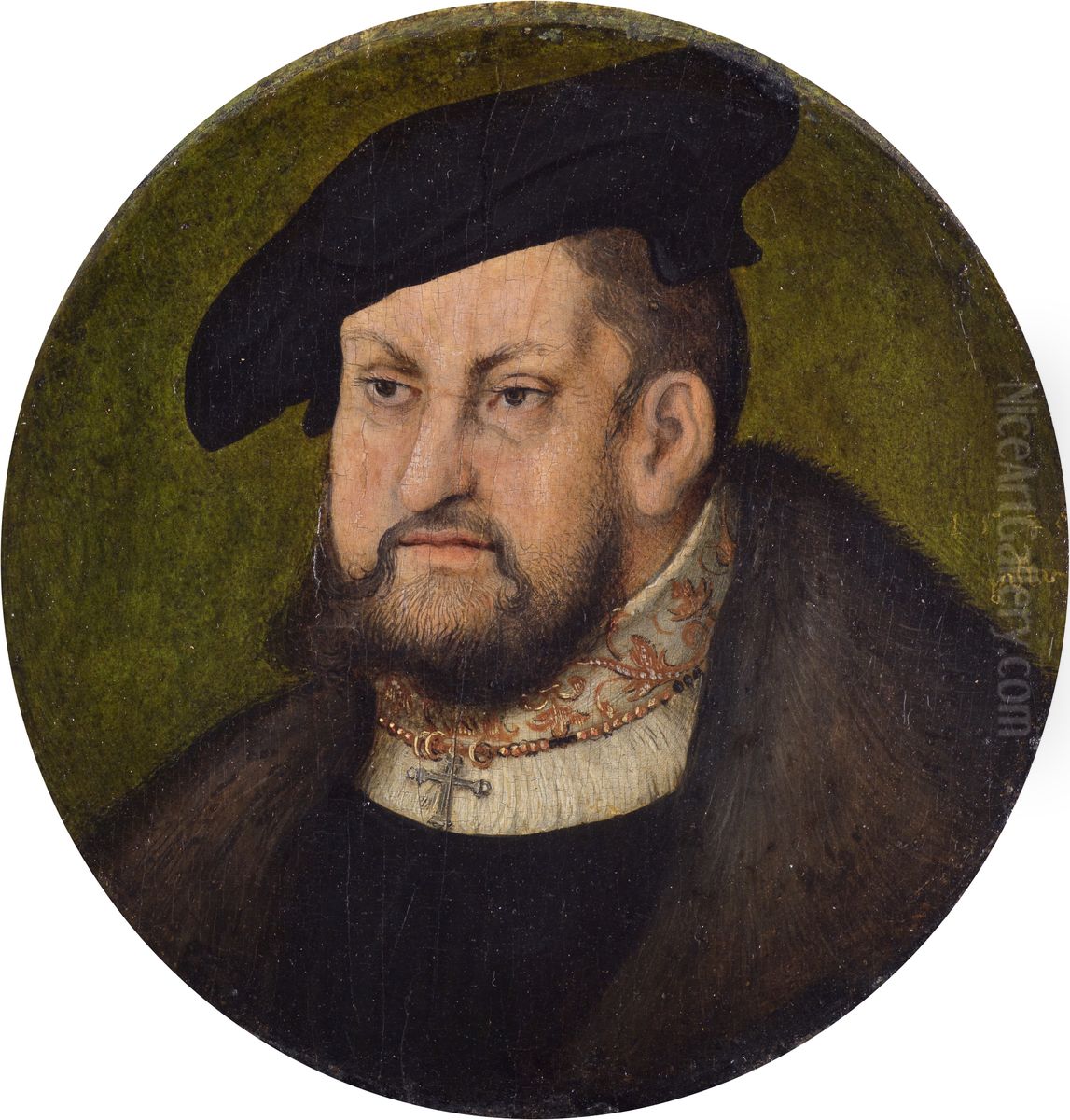 Portrait of John the Steadfast Oil Painting by Lucas Cranach the Elder