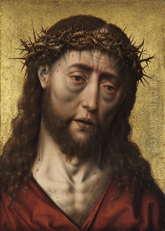 Christus mit der Dornenkrone Oil Painting by Aelbrecht Bouts