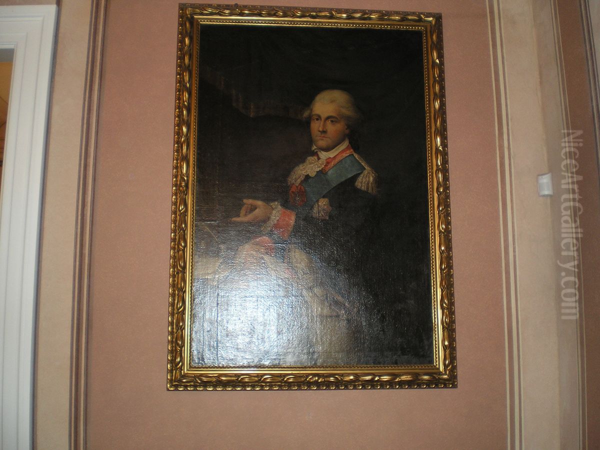 Portrait of Stanislaw August Poniatowski Oil Painting by Marcello Bacciarelli