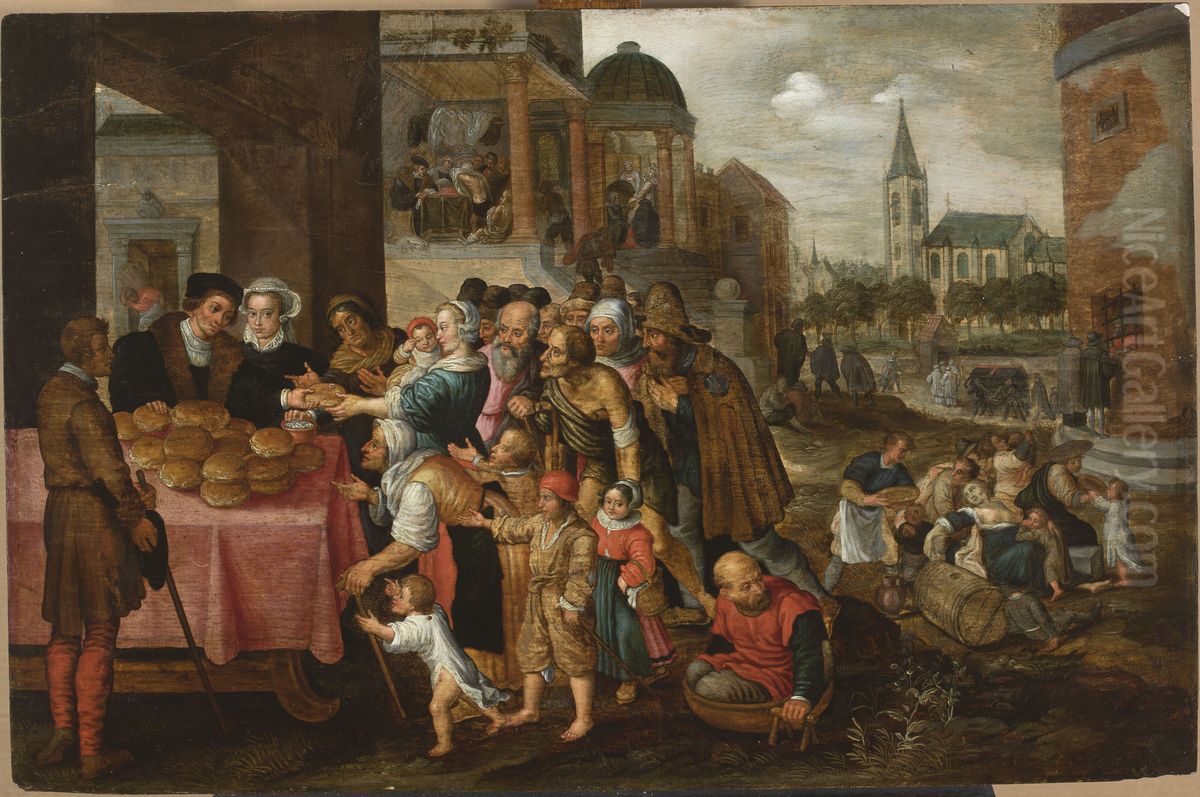35-36) Oil Painting by Frans Francken I