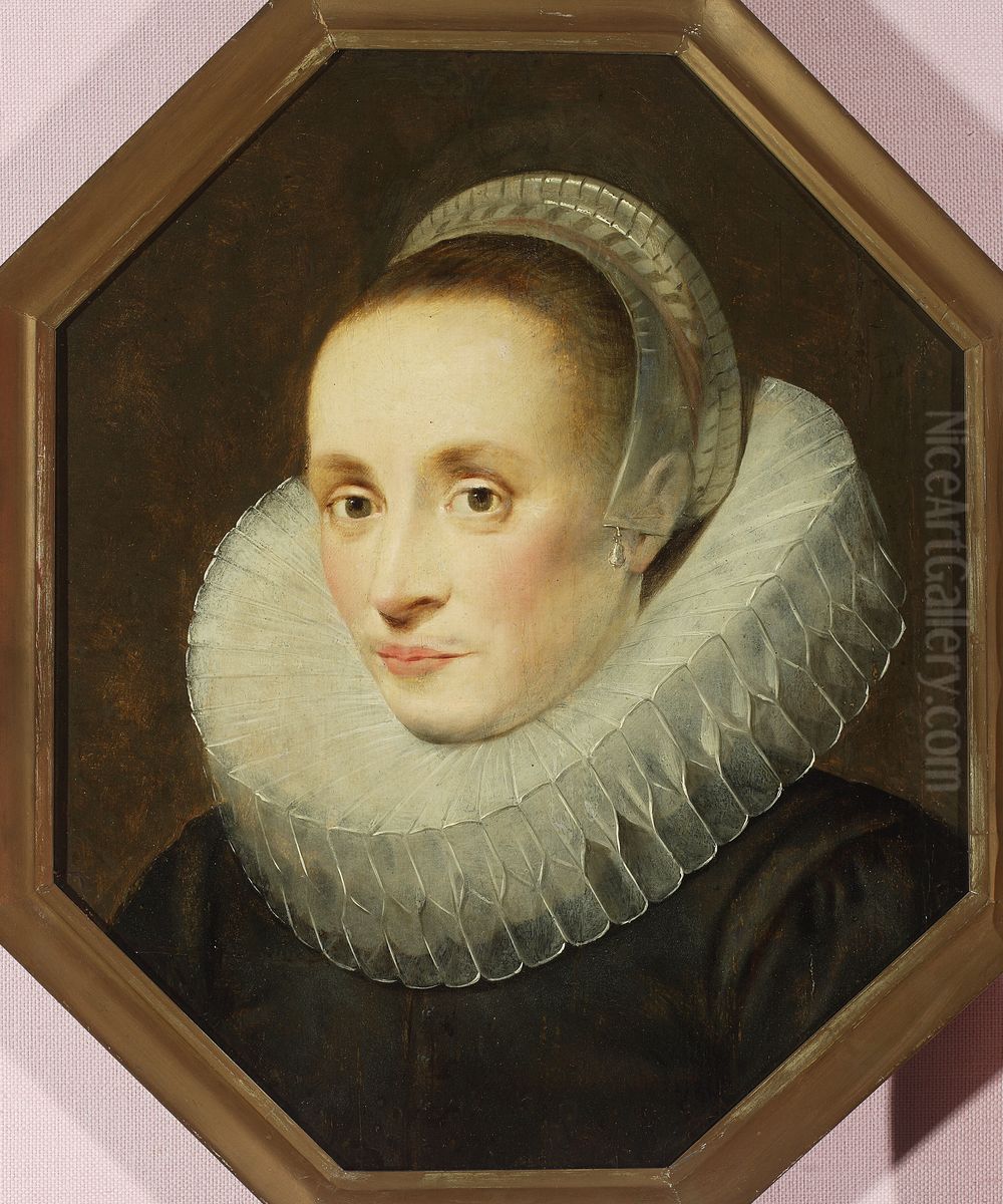 Portrait of Margarita de Vos (?) Oil Painting by Cornelis De Vos