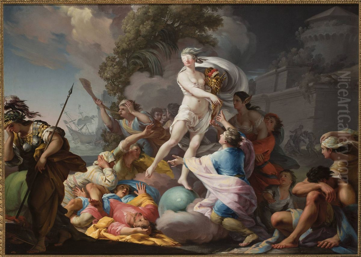 Fortune Oil Painting by Taddeo Kuntze