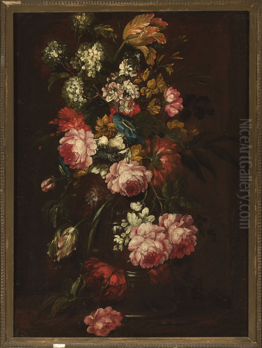 Flowers Oil Painting by Rachel Ruysch