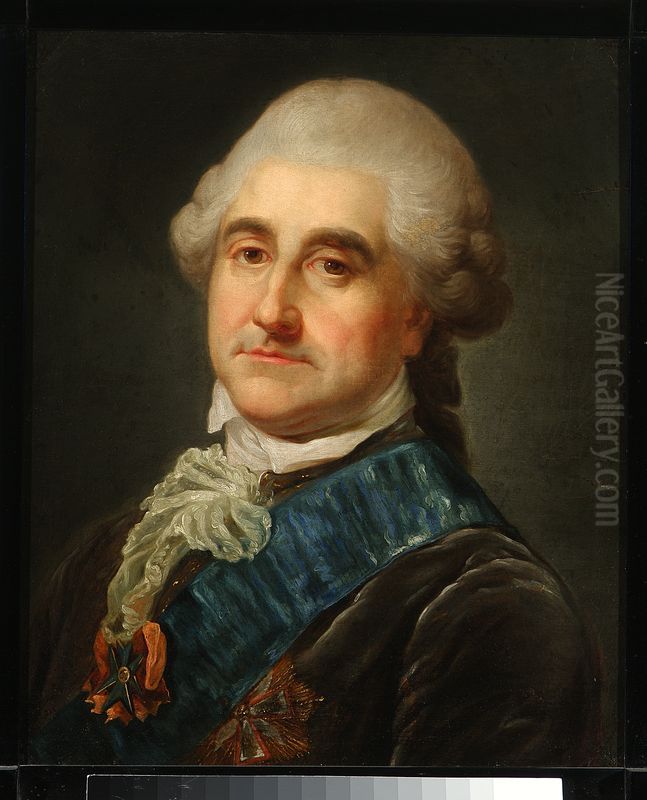 Portrait of Stanislaw August Poniatowski Oil Painting by Marcello Bacciarelli