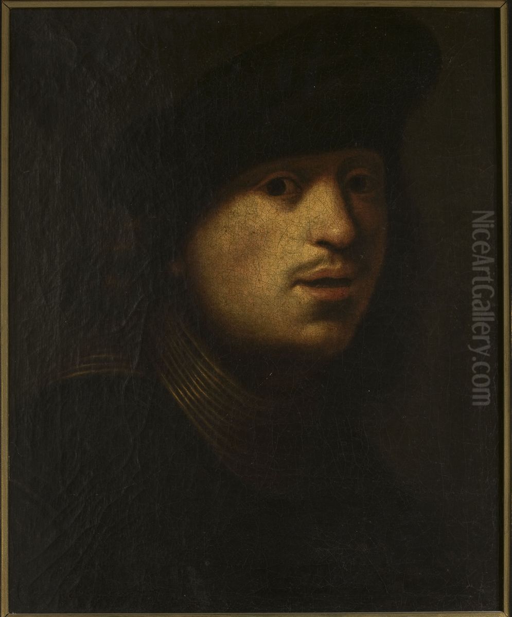 Self-portrait Oil Painting by Rembrandt