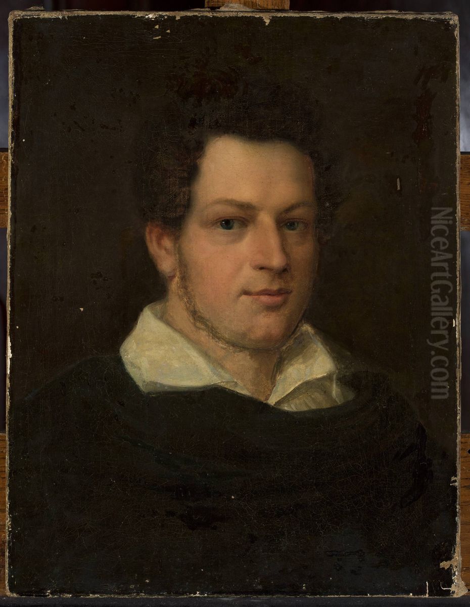 Portrait of Izydor Dymidowicz Oil Painting by Wojciech Stattler