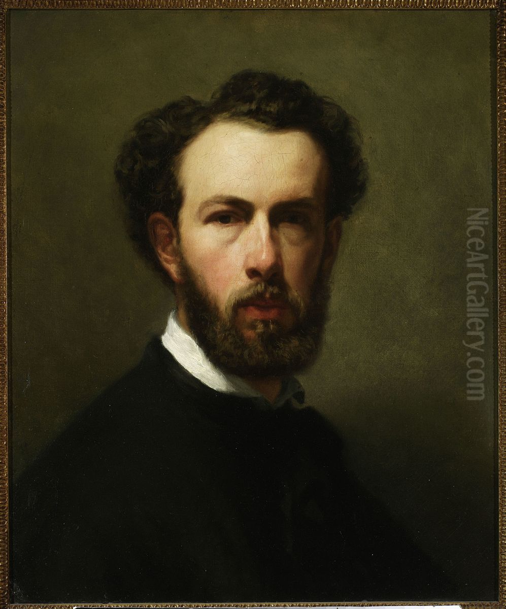 Self-portrait Oil Painting by Henryk Rodakowski