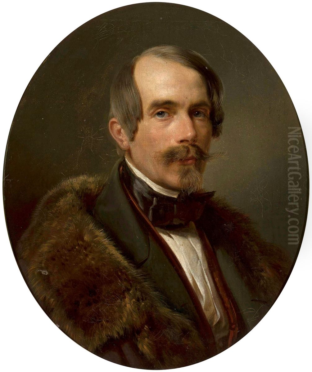 Portret Boguslawa Radziwilla (1809-1873) Oil Painting by Franz Kruger