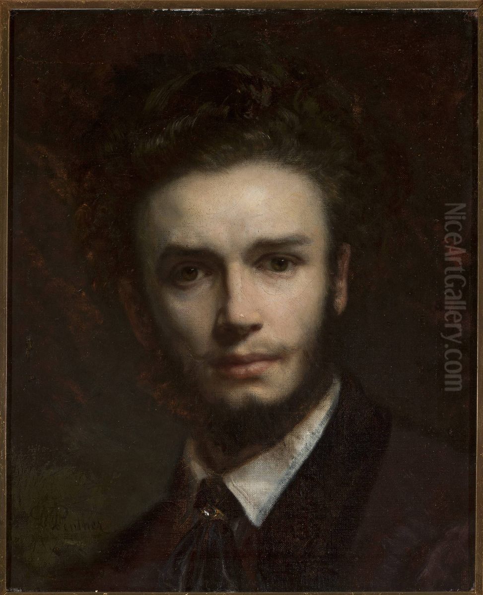 Self-portrait Oil Painting by Daniel Penther