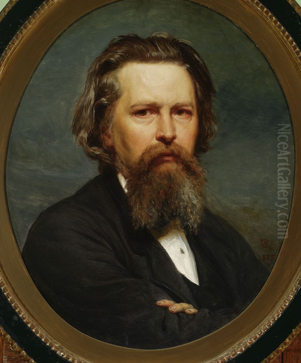 Self-portrait Oil Painting by Wojciech Gerson